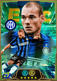 Wesley Sneijder (AMF, rating 86) - Store / Special Card card